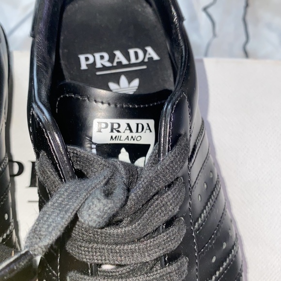Prada adidas blk leather ref🔥🔥🔥🔥 - Picture 3 of 11